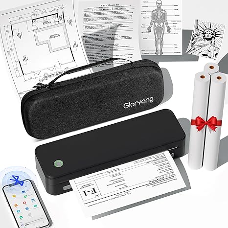 Portable Bluetooth Thermal Printers for Wireless Printing – Compact, Inkless, and High-Quality Mobile Printer