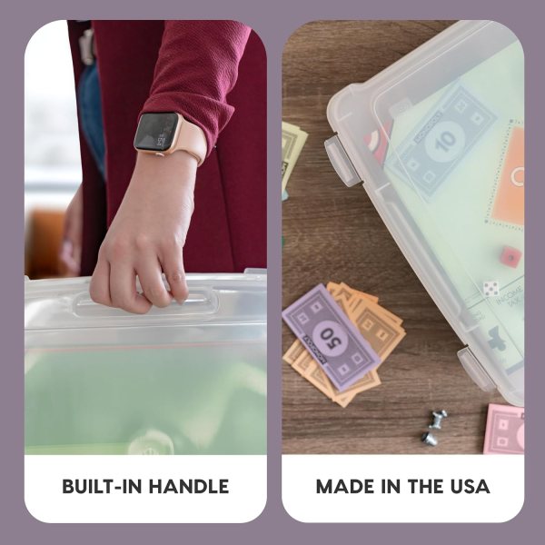 Clear Plastic Storage Box
