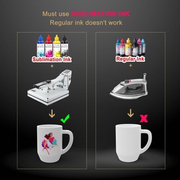 Sublimation paper 8.5x11 inch 110 sheets for sublimation printer 125g