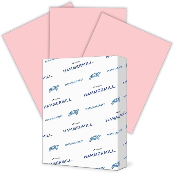 Pink Printer Paper