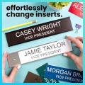 custom engraved office name plate
