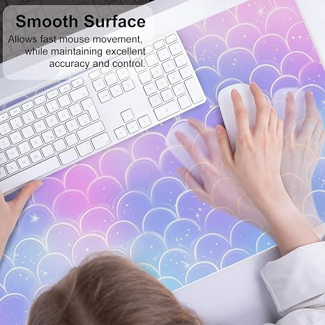 PU leather desk mat