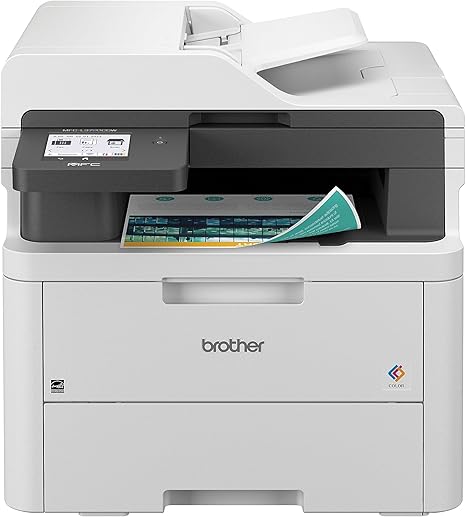 Multifunction Office Printer with Wireless Color Printing, High-Speed Scanning, Copying, and Faxing