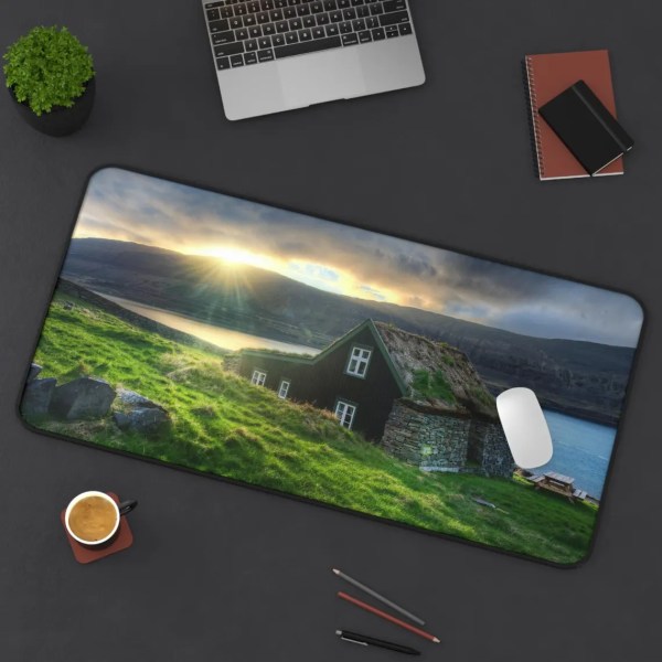 landscape desk mat