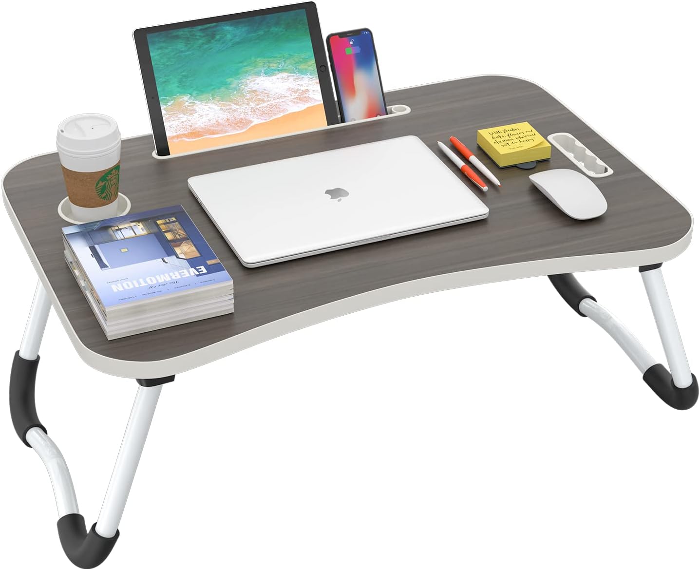 Laptop bed desk
