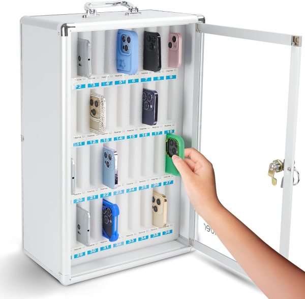classroom phone locker