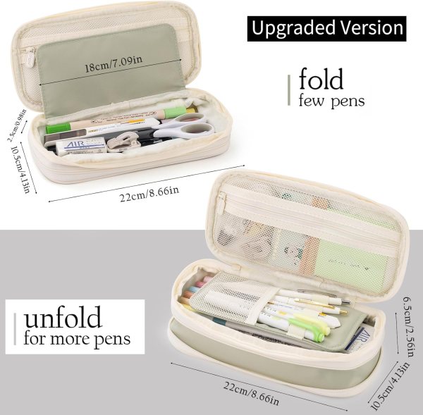 Large Capacity Pencil Case for School