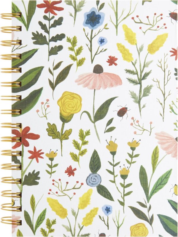 Floral Spiral Notebook