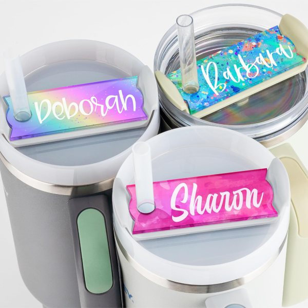 Custom Tumbler Name Plates