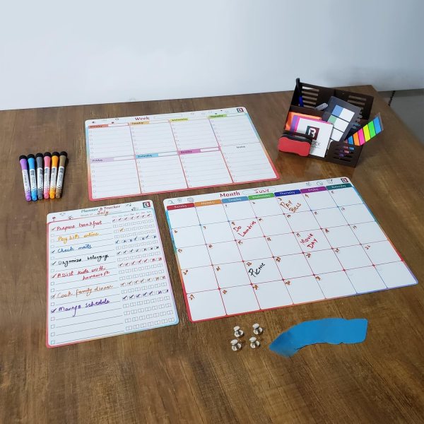 Monthly & Weekly Planner