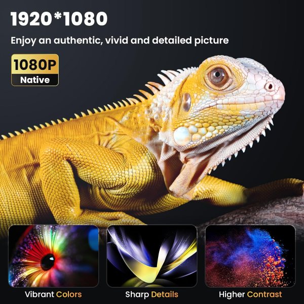 1080P Bluetooth Projector