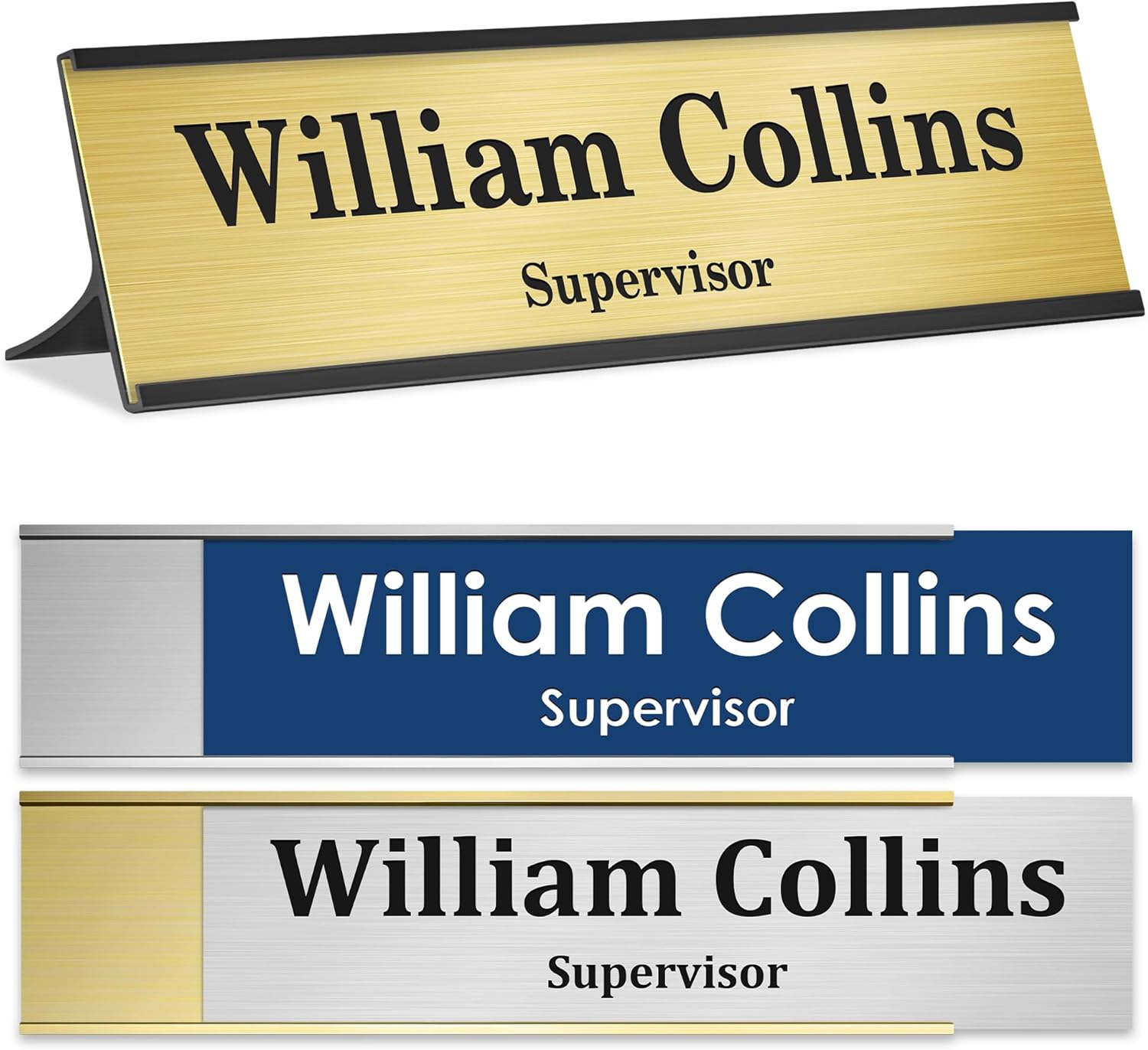 custom acrylic wall name plate