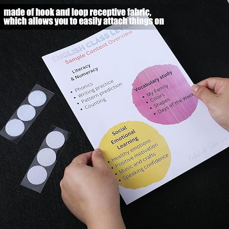 Foldable large display board for school projects and exhibitions.