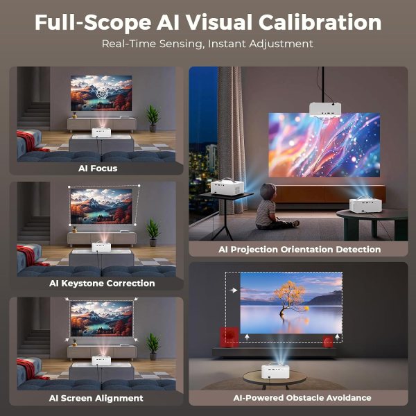 ai auto focus projector