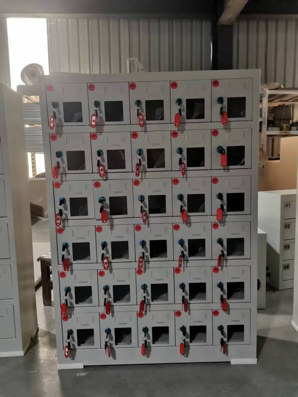 locker cabinet with window