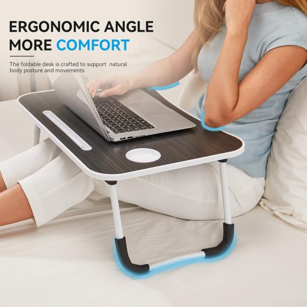 Laptop bed desk
