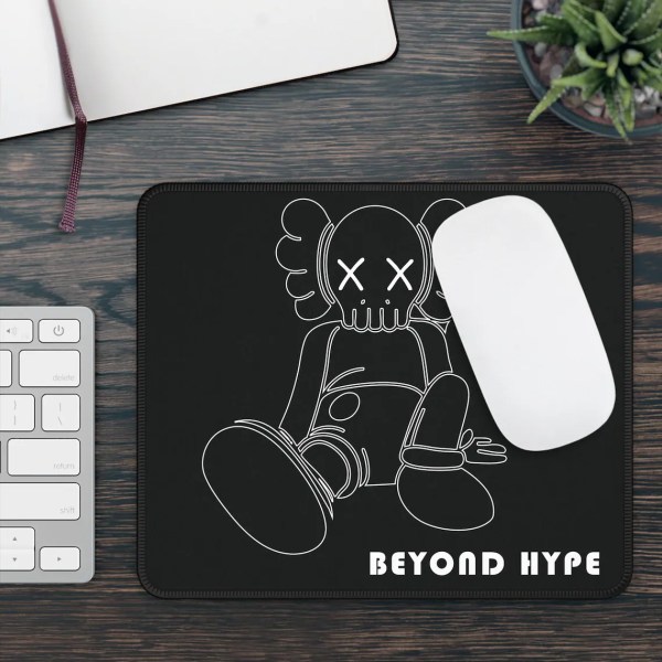 Cute Black Gaming Mouse Pad