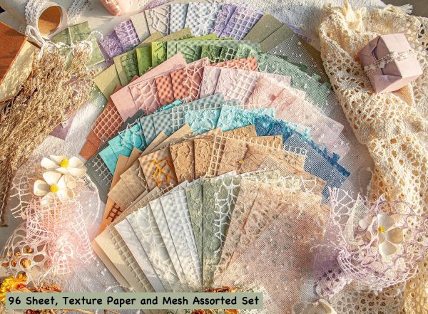 Textured Paper for Scrapbooking