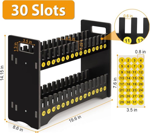 Mobile Phone Holder Storage 30 slots