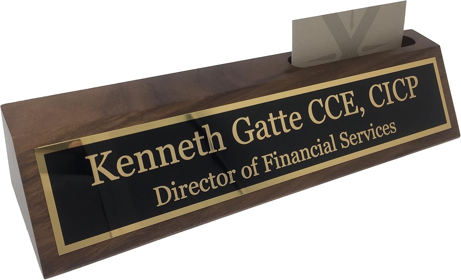 Custom Desk Nameplate