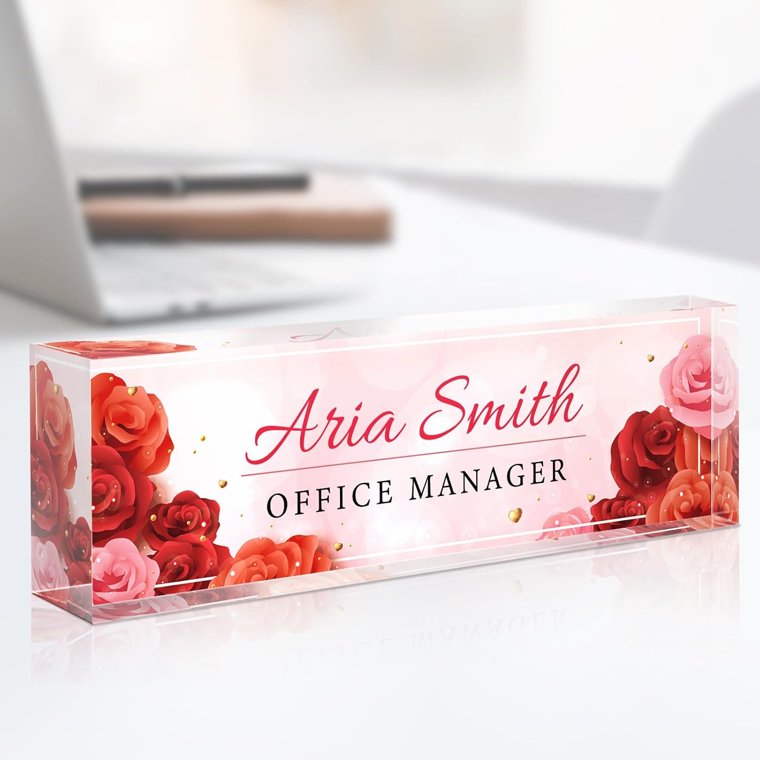Acrylic Desk Name Plate