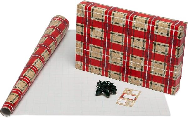 Reversible Holiday Wrapping Paper
