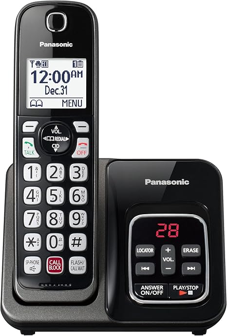 Advanced Call Management Phone System with Talking Caller ID, Robocall Blocking, and Voice Commands