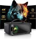 Portable 4K Projector with WiFi & Bluetooth Portable 4K Projector with WiFi & Bluetooth