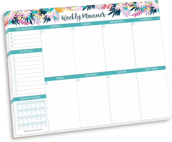 Weekly Planner Pad