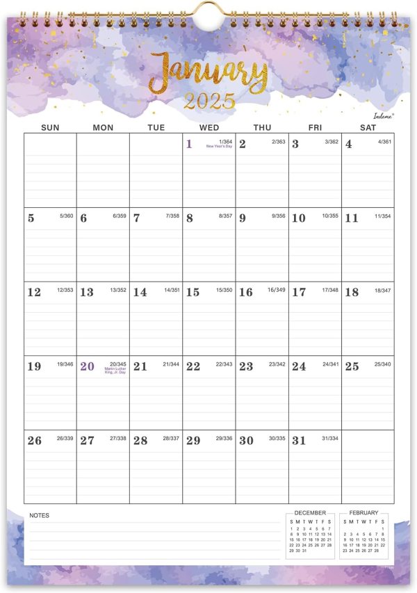 Monthly Wall Calendar