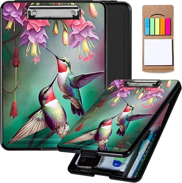 Storage Clipboard with Pen Holder and Compartment – Durable, Portable Clipboard Organizer for Office, School & Work