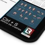 Excel Cheat Sheet Desk Pad-12″×18″ Excel Shortcuts Mousepad-Desk Matt for Desktop-Desk Blotter Mat, Desk Protector Mat