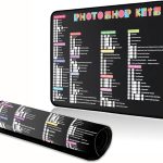 Excel Cheat Sheet Desk Pad – Excel Shortcuts Mousepad – Desk Matt for Desktop – Desk Blotter Mat-  Desk Protector Mat